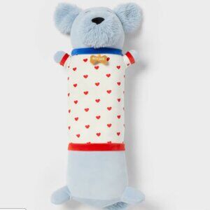 Pillowfort - Dog Kids' Long Weighted Plush Throw Pillow Blue